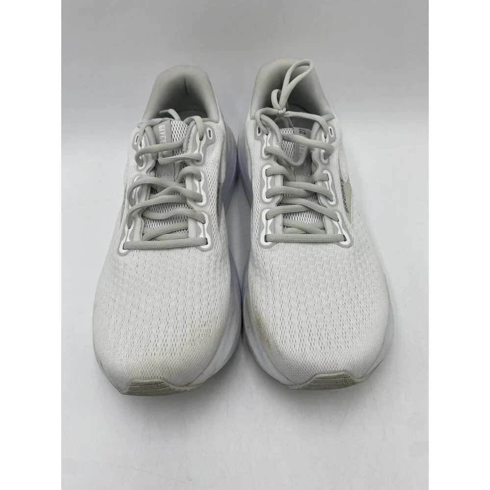 Brooks GLYCERIN 21 Men's USED Running Shoes White/Grey US Size 11 D